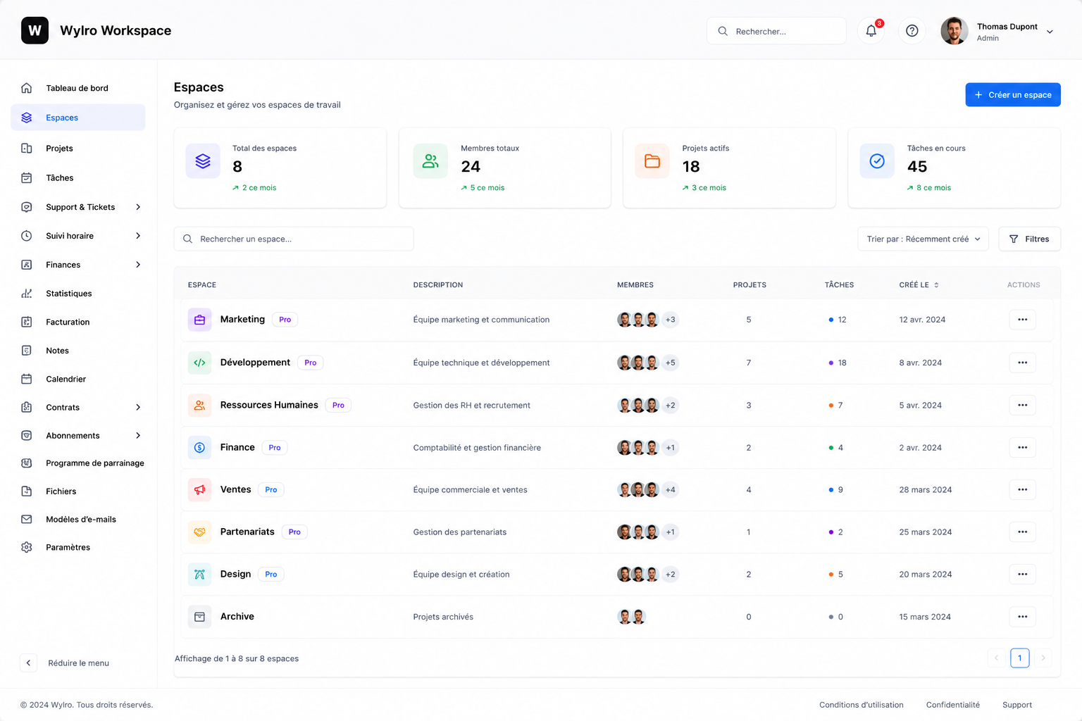 Espace de travail collaboratif à Anvers avec Wylro, logiciel de gestion local pour PME en Belgique